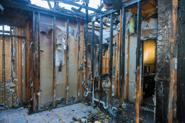 Professional Fire Damage Removal technician working in Tempe, AZ